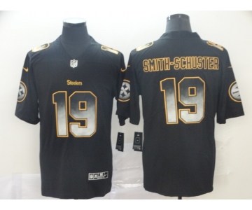 Nike Steelers 19 JuJu Smith-Schuster Black Arch Smoke Vapor Untouchable Limited Jersey