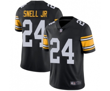Steelers #24 Benny Snell Jr. Black Alternate Men's Stitched Football Vapor Untouchable Limited Jersey