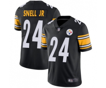 Steelers #24 Benny Snell Jr. Black Team Color Men's Stitched Football Vapor Untouchable Limited Jersey