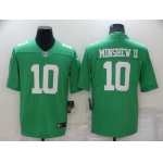 Men's Philadelphia Eagles #10 Gardner Minshew II Light Green 2021 Vapor Untouchable Stitched NFL Nike Limited Jersey
