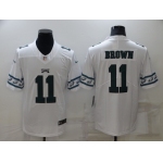 Men's Philadelphia Eagles #11 A. J. Brown White 2019 NEW Vapor Untouchable Stitched NFL Nike Limited Jersey