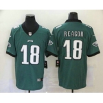 Men's Philadelphia Eagles #18 Jalen Reagor Midnight Green 2020 Vapor Untouchable Stitched NFL Nike Limited Jersey