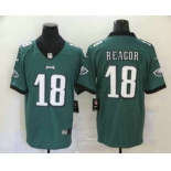 Men's Philadelphia Eagles #18 Jalen Reagor Midnight Green 2020 Vapor Untouchable Stitched NFL Nike Limited Jersey