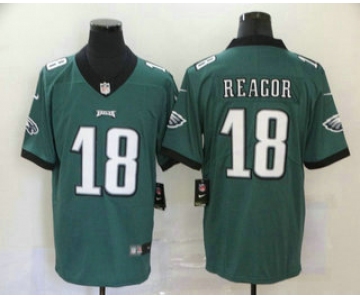 Men's Philadelphia Eagles #18 Jalen Reagor Midnight Green 2020 Vapor Untouchable Stitched NFL Nike Limited Jersey