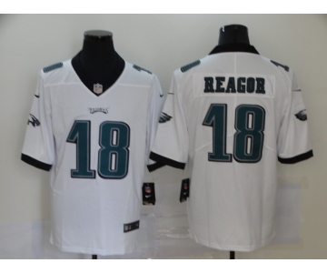 Men's Philadelphia Eagles #18 Jalen Reagor White 2020 Vapor Untouchable Stitched NFL Nike Limited Jersey
