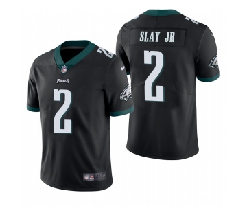 Men's Philadelphia Eagles #2 Darius Slay Jr. Black Vapor Limited Jersey