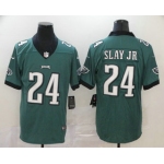 Men's Philadelphia Eagles #24 Darius Slay Jr Midnight Green 2017 Vapor Untouchable Stitched NFL Nike Limited Jersey