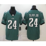 Men's Philadelphia Eagles #24 Darius Slay Jr Midnight Green 2017 Vapor Untouchable Stitched NFL Nike Limited Jersey