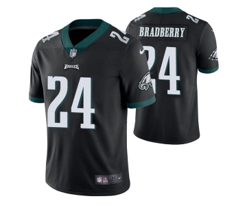 Men's Philadelphia Eagles #24 James Bradberry Black Vapor Untouchable Limited Stitched Jersey