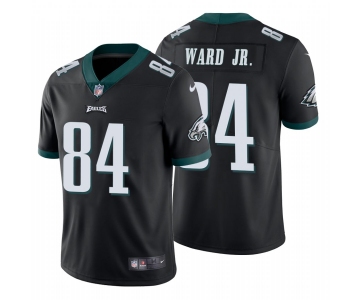 Men's Philadelphia Eagles #84 Greg Ward Jr.Vapor Untouchable Limited Black Nike Jersey