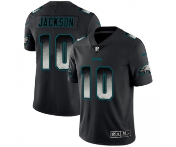 Nike Eagles 10 DeSean Jackson Black Arch Smoke Vapor Untouchable Limited Jersey