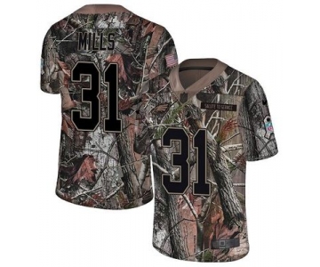 Nike Eagles #31 Jalen Mills Camo Men's Stitched NFL Limited Rush Realtree Jersey