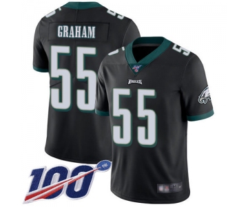 Nike Eagles #55 Brandon Graham Black Alternate Men's Stitched NFL 100th Season Vapor Limited Jersey