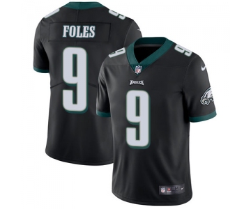 Nike Eagles #9 Nick Foles Black Alternate Men's Stitched NFL Vapor Untouchable Limited Jersey