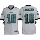 Nike Philadelphia Eagles #10 DeSean Jackson White Limited Jersey