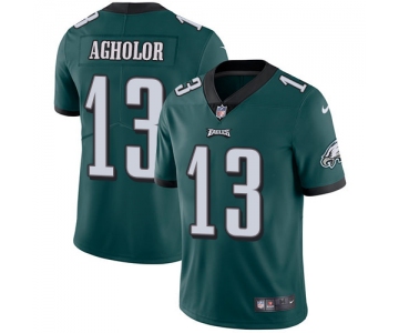Nike Philadelphia Eagles #13 Nelson Agholor Midnight Green Team Color Men's Stitched NFL Vapor Untouchable Limited Jersey
