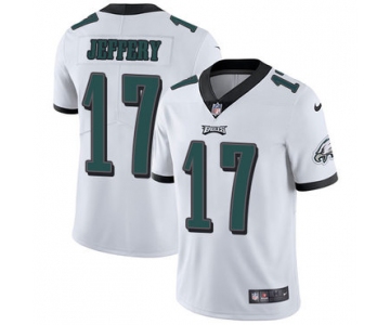 Nike Philadelphia Eagles #17 Alshon Jeffery White Men's Stitched NFL Vapor Untouchable Limited Jersey