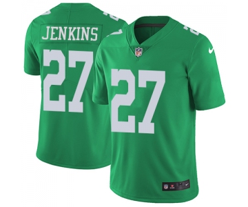Nike Philadelphia Eagles #27 Malcolm Jenkins Green Men's Stitched NFL Limited Rush Jersey