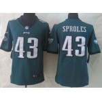 Nike Philadelphia Eagles #43 Darren Sproles Dark Green Limited Jersey