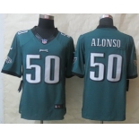 Nike Philadelphia Eagles #50 Kiko Alonso Dark Green Limited Jersey