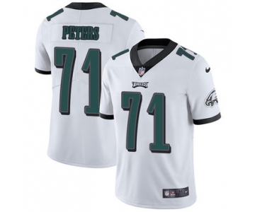 Nike Philadelphia Eagles #71 Jason Peters White Men's Stitched NFL Vapor Untouchable Limited Jersey
