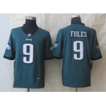 Nike Philadelphia Eagles #9 Nick Foles Dark Green Limited Jersey