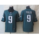 Nike Philadelphia Eagles #9 Nick Foles Dark Green Limited Jersey