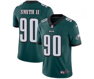 Nike Philadelphia Eagles #90 Marcus Smith II Midnight Green Team Color Men's Stitched NFL Vapor Untouchable Limited Jersey
