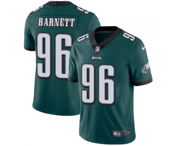 Nike Philadelphia Eagles #96 Derek Barnett Midnight Green Team Color Men's Stitched NFL Vapor Untouchable Limited Jersey