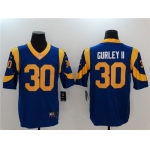 Men's Los Angeles Rams #30 Todd Gurley II Royal Blue 2017 Vapor Untouchable Stitched NFL Nike Limited Jersey