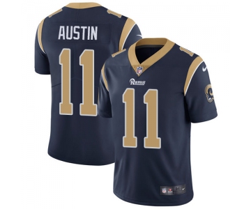 Nike Los Angeles Rams #11 Tavon Austin Navy Blue Team Color Men's Stitched NFL Vapor Untouchable Limited Jersey