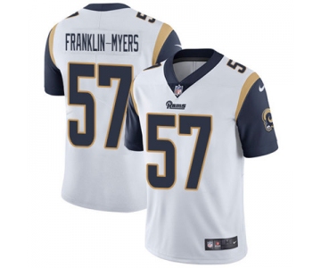 Nike Los Angeles Rams #57 John Franklin-Myers White Men's Stitched NFL Vapor Untouchable Limited Jersey