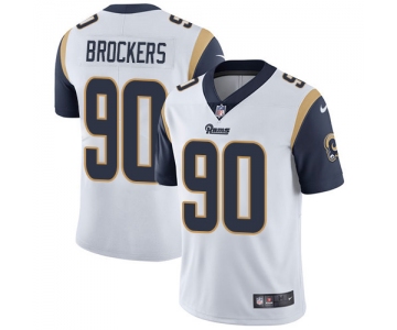 Nike Los Angeles Rams #90 Michael Brockers White Men's Stitched NFL Vapor Untouchable Limited Jersey
