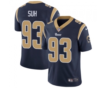 Nike Los Angeles Rams #93 Ndamukong Suh Navy Blue Team Color Men's Stitched NFL Vapor Untouchable Limited Jersey