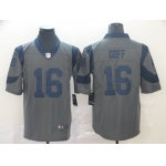 Nike Rams 16 Jared Goff Gray Inverted Legend Limited Jersey