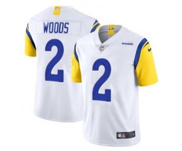 Nike Rams 2 Robert Woods White Vapor Untouchable Limited Jersey