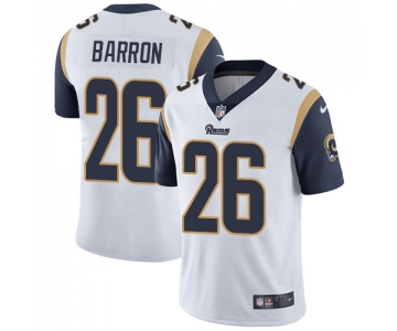 Nike Rams #26 Mark Barron White Men's Stitched NFL Vapor Untouchable Limited Jersey