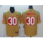 Nike Rams 30 Todd Gurley II Gold City Edition Vapor Untouchable Limited Jersey