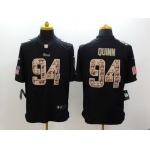 Nike St. Louis Rams #94 Robert Quinn Salute to Service Black Limited Jersey