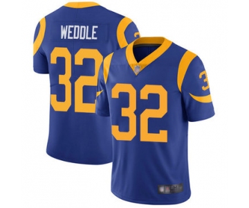 Rams #32 Eric Weddle Royal Blue Alternate Men's Stitched Football Vapor Untouchable Limited Jersey