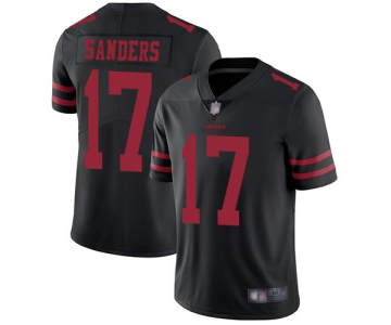 49ers #17 Emmanuel Sanders Black Alternate Men's Stitched Football Vapor Untouchable Limited Jersey