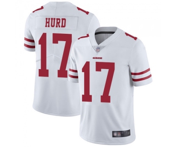 49ers #17 Jalen Hurd White Men's Stitched Football Vapor Untouchable Limited Jersey