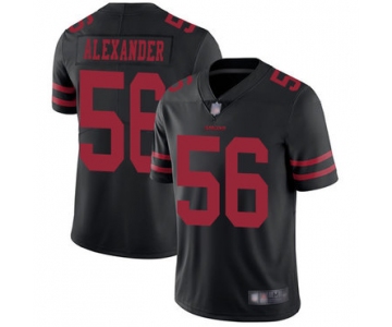 49ers #56 Kwon Alexander Black Alternate Men's Stitched Football Vapor Untouchable Limited Jersey