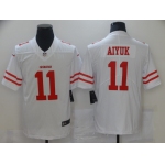 Men San Francisco 49ers 11 Aiyuk White Nike Vapor Untouchable Limited 2021 NFL Jersey