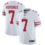 Men's Nike 49ers #7 Colin Kaepernick White Vapor Untouchable Limited Jersey