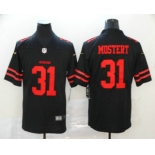 Men's San Francisco 49ers #31 Raheem Mostert Black 2017 Vapor Untouchable Stitched NFL Nike Limited Jersey