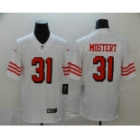 Men's San Francisco 49ers #31 Raheem Mostert White New 2018 Color Rush Vapor Untouchable Limited Jersey