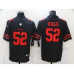 Men's San Francisco 49ers #52 Patrick Willis Black 2017 Vapor Untouchable Stitched NFL Nike Limited Jersey