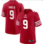 Men's San Francisco 49ers #9 Robbie Gould 2022 Red Vapor Untouchable Stitched Football Jersey