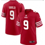 Men's San Francisco 49ers #9 Robbie Gould 2022 Red Vapor Untouchable Stitched Football Jersey